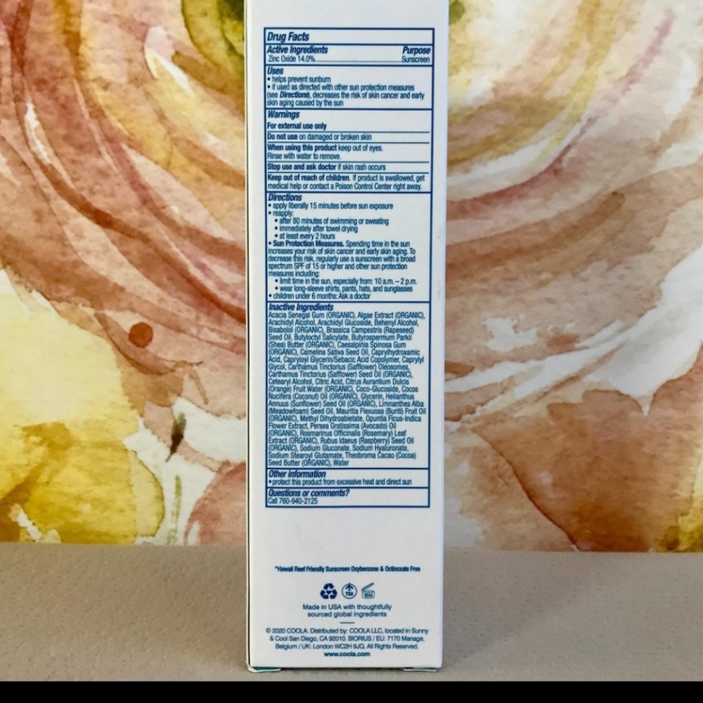 NEW! COOLA Spf 30 Mineral Sunscreen for Body - Picture 7 of 11